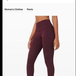 🍋 Lululemon Wunder Unders